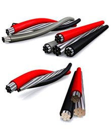 CABO ALUMÍNIO TRIPLEX - Material Elétrico Montagem de Painel Eletrico Sorocaba Cabos Eletricos Material de Incendio Sorocaba